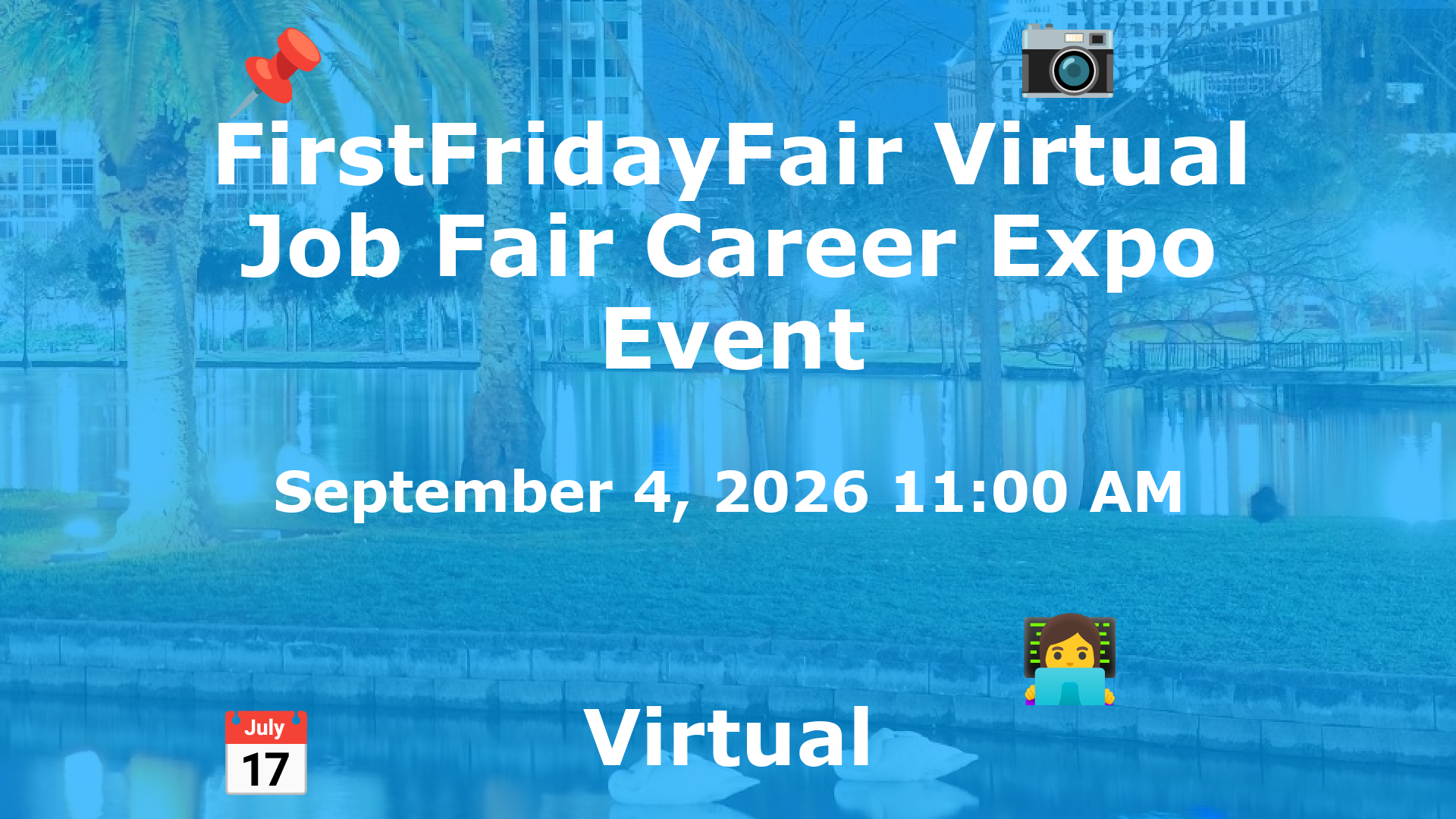 FirstFridayFair Virtual Job Fair Career Expo Event event image